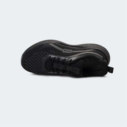 Caliber Shoes Unisex Black Sport Shoes ( SPENCE 745 )