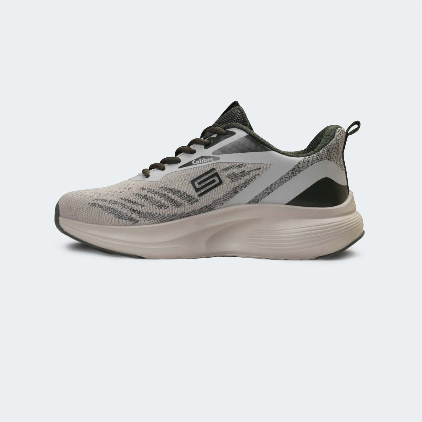 Caliber Shoes BEIGE OLIVE Shoes ( FERLAND 746 )