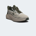 Caliber Shoes BEIGE OLIVE Shoes for Men (FERLAND 746)