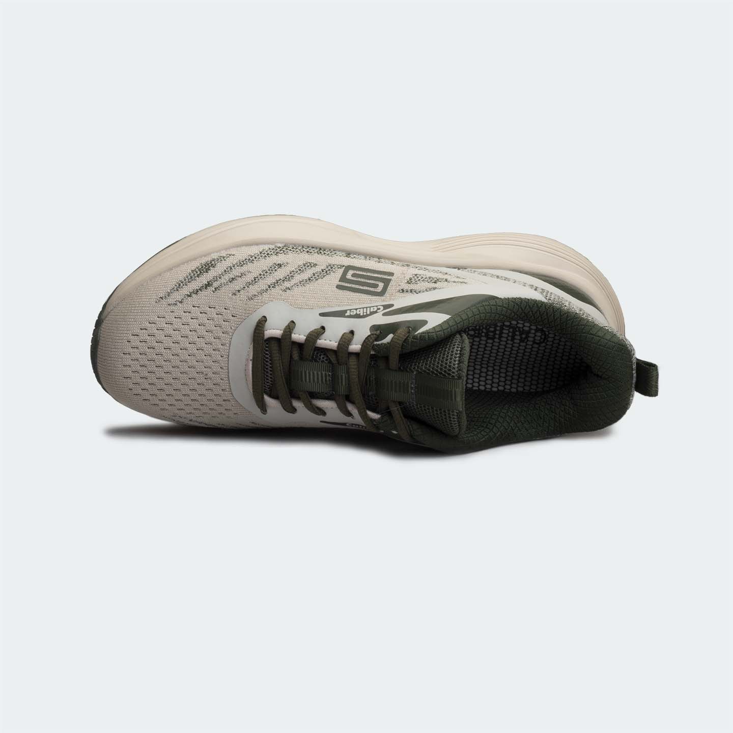 Caliber Shoes BEIGE OLIVE Shoes ( FERLAND 746 )