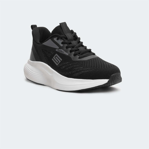 Caliber Shoes Black Sport Shoes for Men (FERLAND 746)