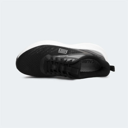 Caliber Shoes Black Sport Shoes For Men ( FERLAND 746 )