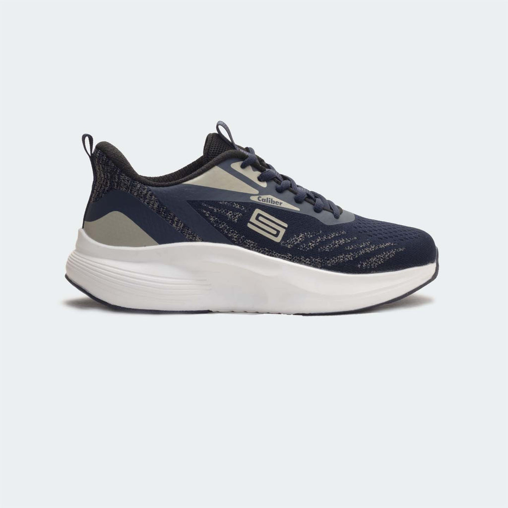 Caliber Shoes Navy Sport Shoes For Men ( FERLAND 746 )