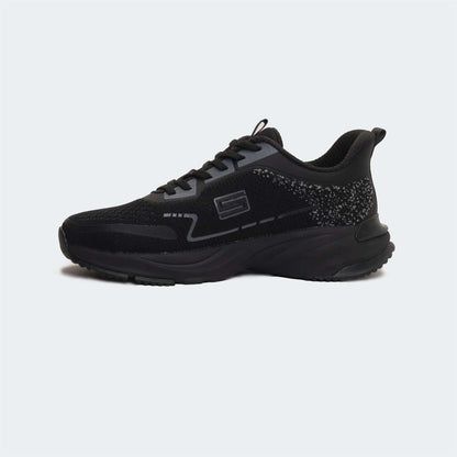 Caliber Shoes Black Sport Shoes ( SHADOW-X 748 )