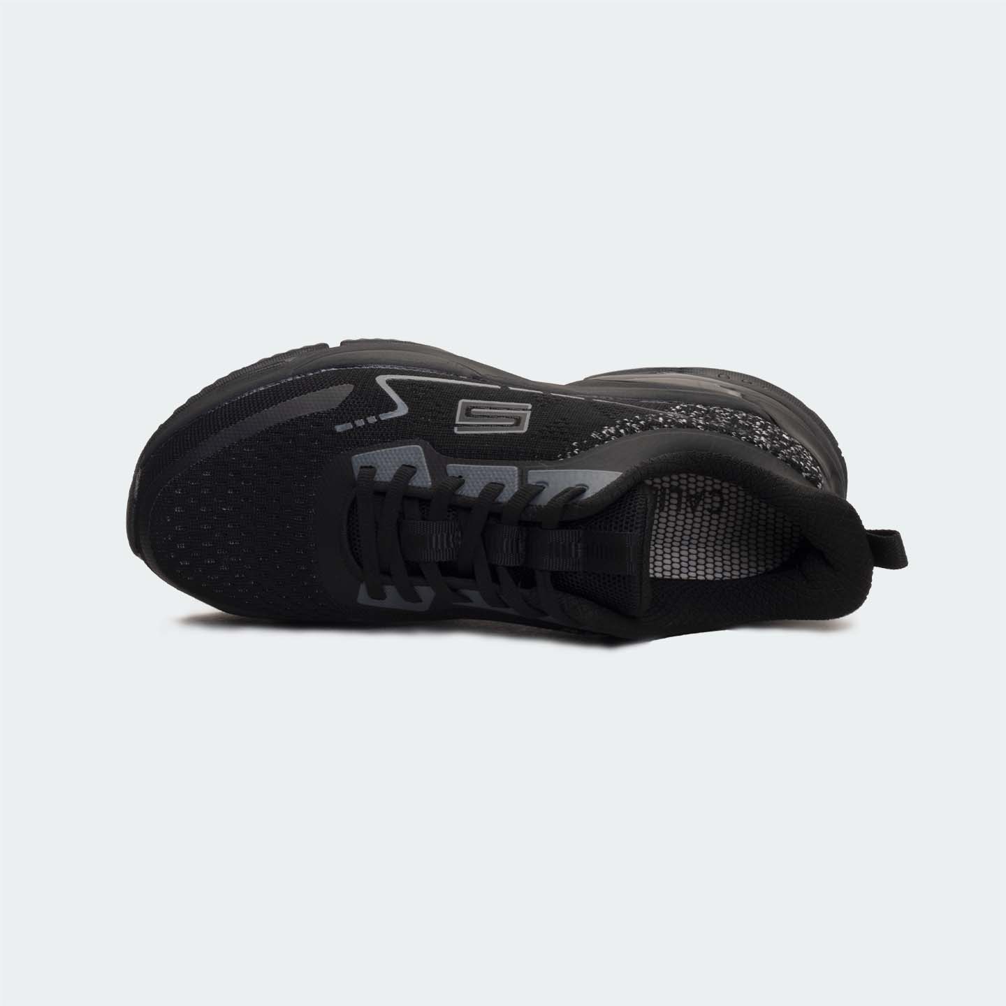 Caliber Shoes Black Sport Shoes ( SHADOW-X 748 )