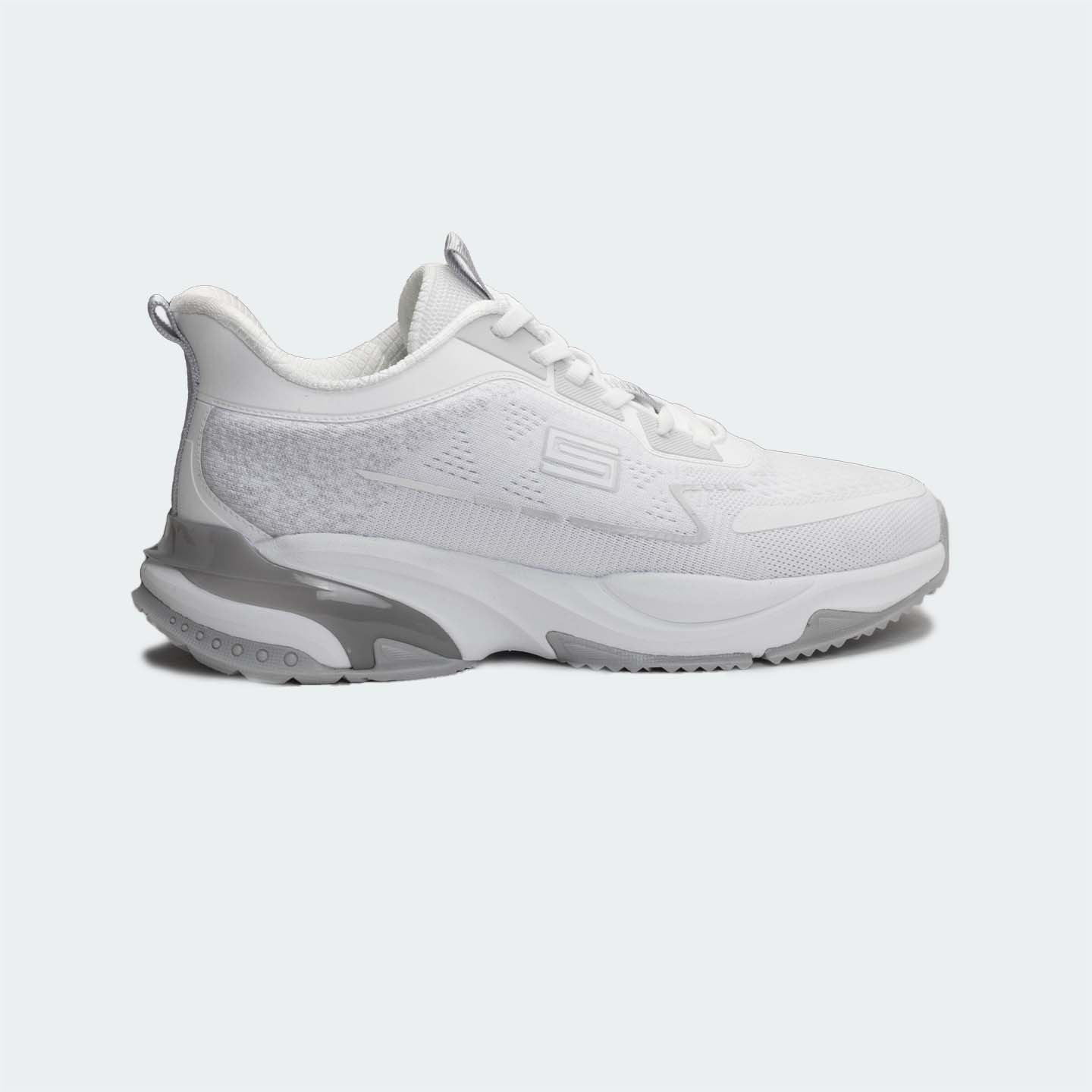 Caliber Shoes White Unisex Sport Shoes ( SHADOW-X 748 )