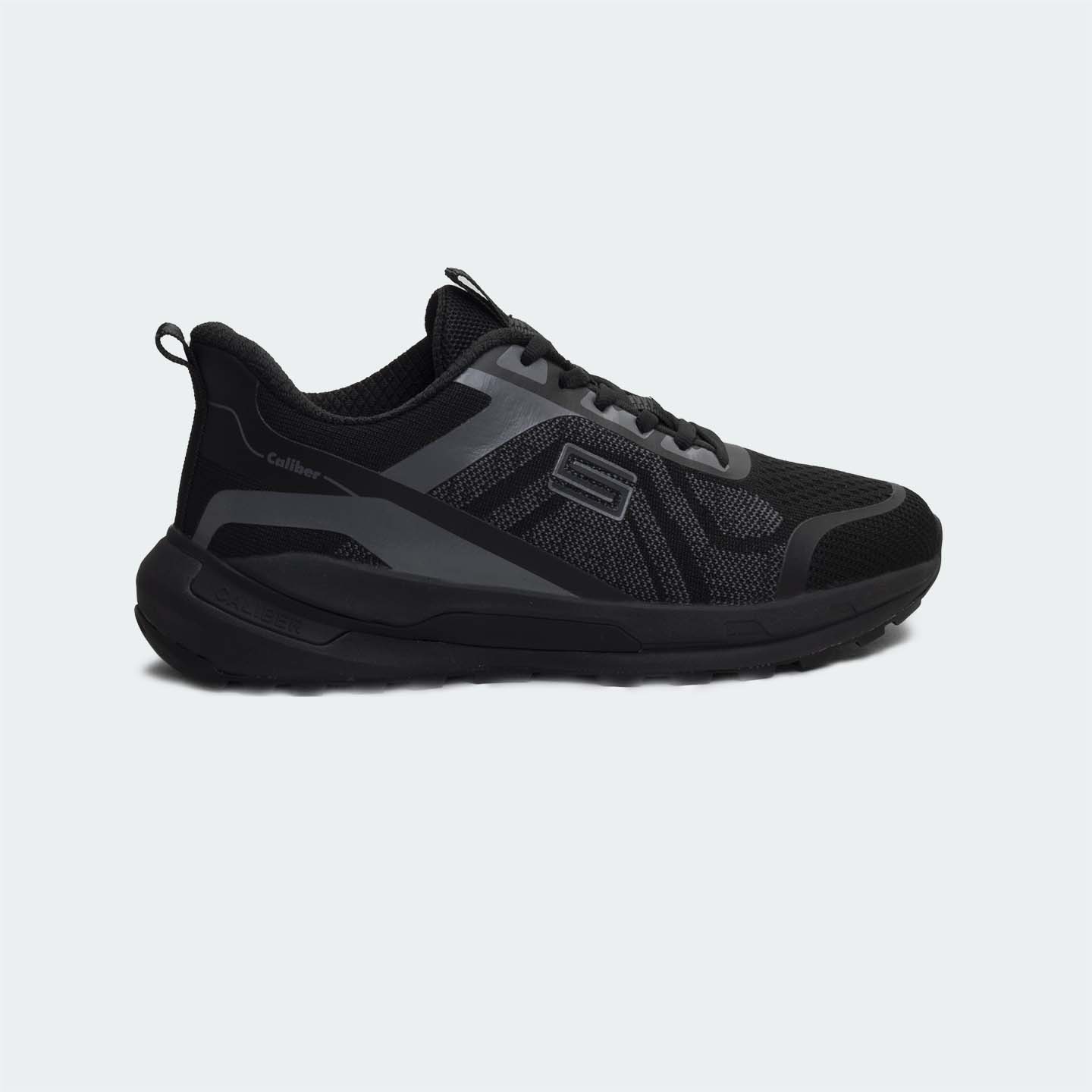 Caliber Shoes Black Unisex Sport Shoes ( STRYDE 749 )