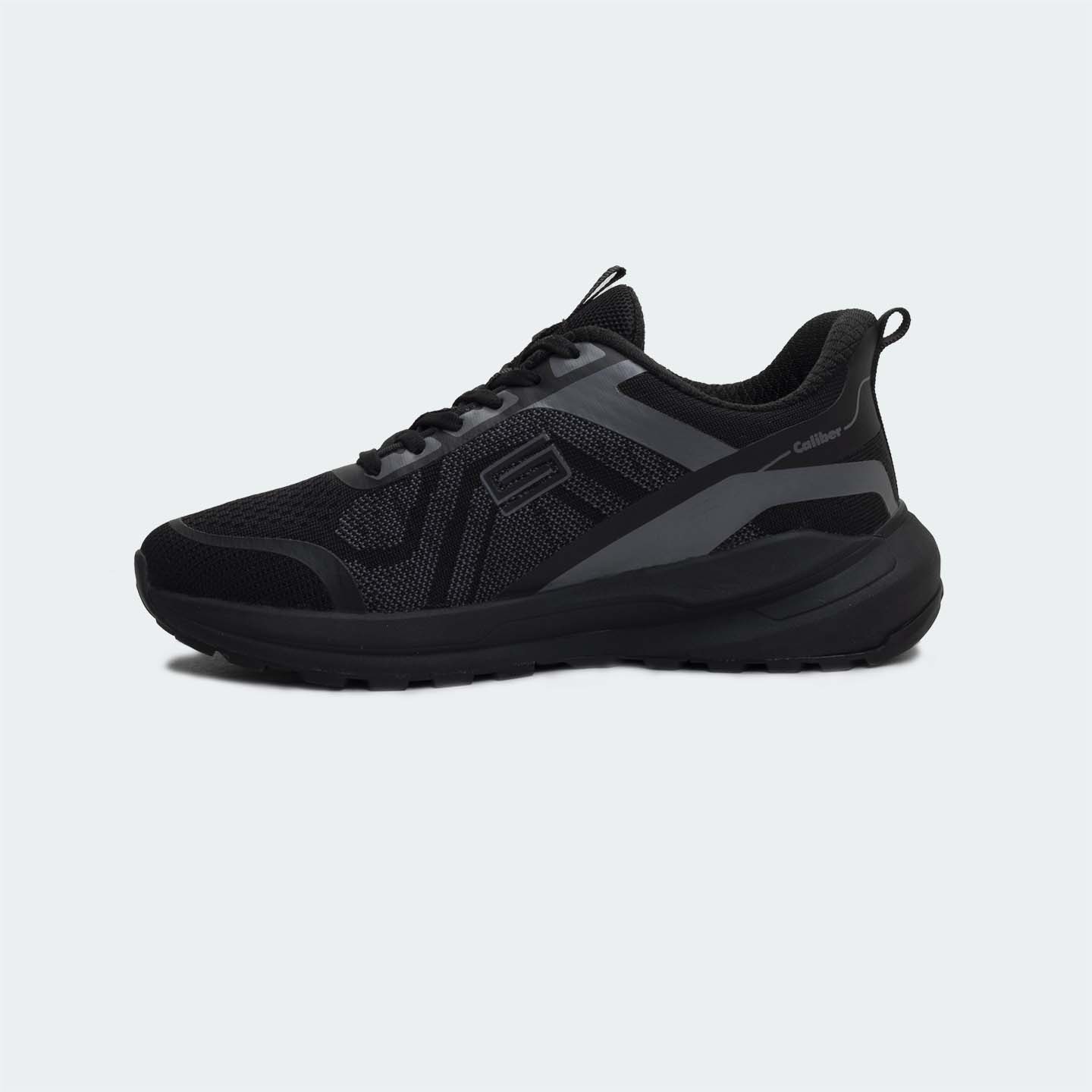 Caliber Shoes Black Unisex Sport Shoes ( STRYDE 749 )