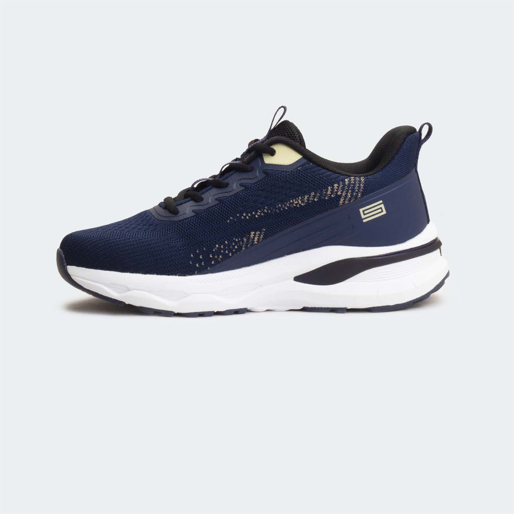 Caliber Shoes Navy Sport Shoes for Men (FLYNX 752)