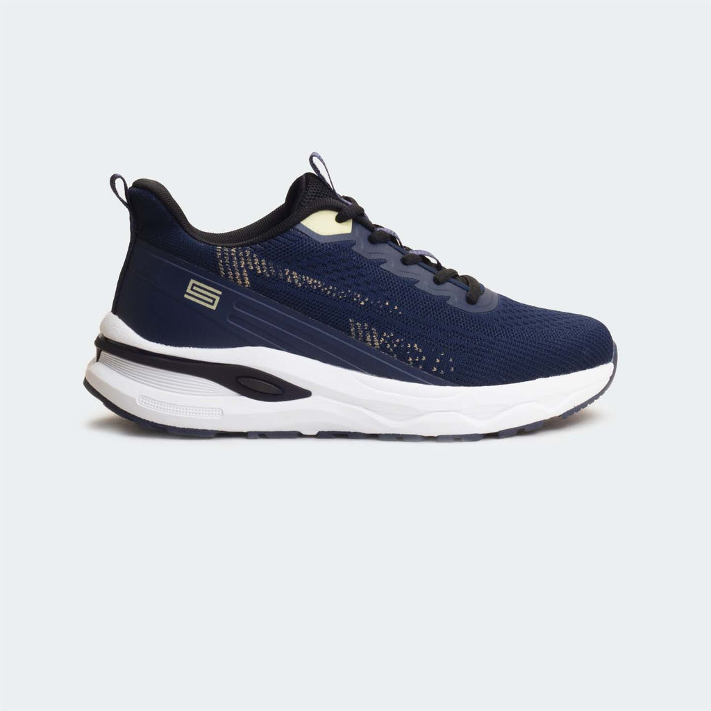 Caliber Shoes Navy Sport Shoes for Men (FLYNX 752)