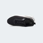Caliber Shoes Black/White Sport Shoes for Men (FLYNX 752.2)