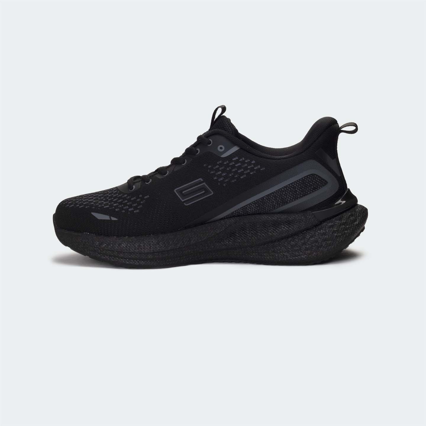 Black Sport Shoes for Unisex( VELOCITY 753 )