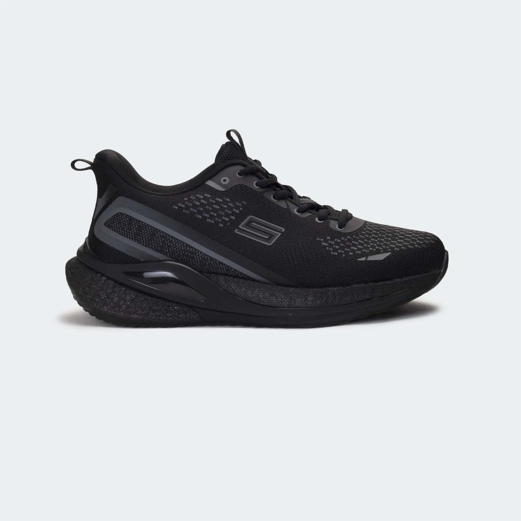 Black Sport Shoes for Unisex( VELOCITY 753 )