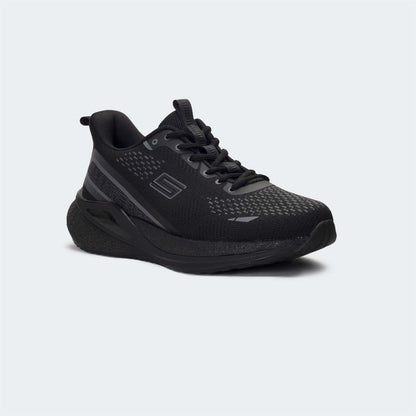 Caliber Shoes Black Sport Shoes for Unisex( VELOCITY 753 )