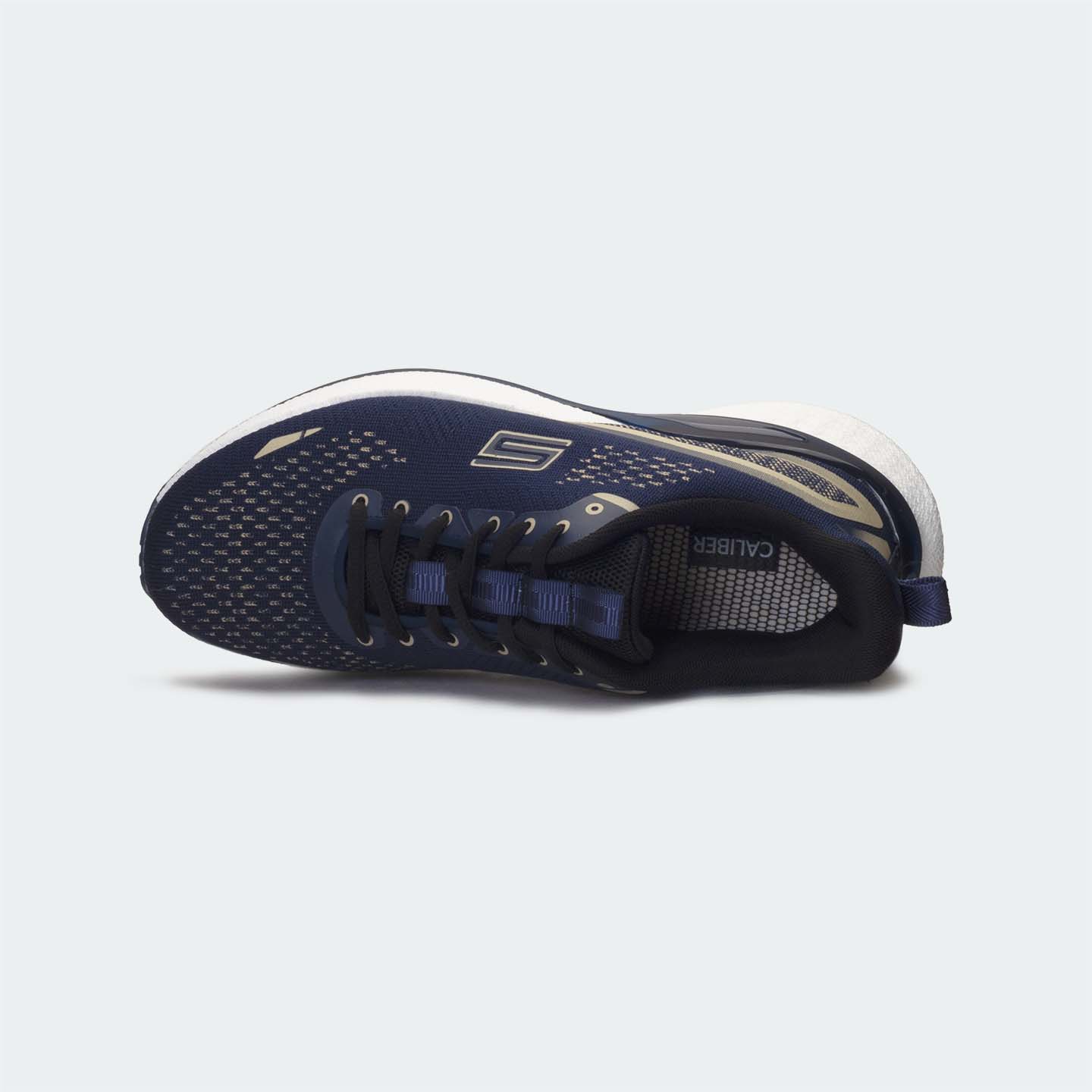 Caliber Shoes Navy Sport Shoes for Men ( VELOCITY 753 )