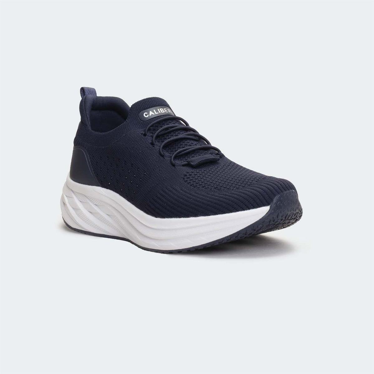 Caliber Shoes Navy Sports Shoes for Men (AIRFLEX 754)