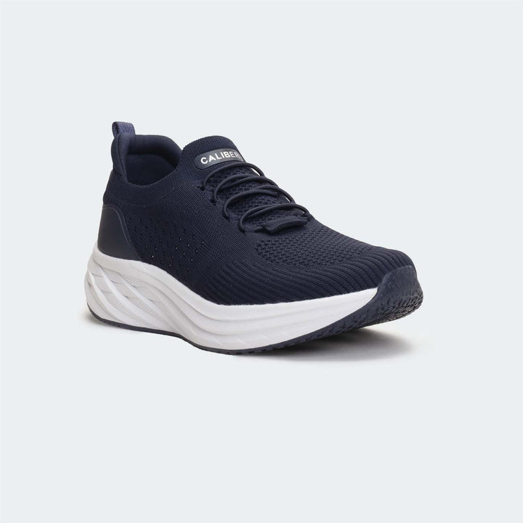 Caliber Shoes Navy Sports Shoes for Men (AIRFLEX 754)