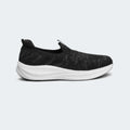 Caliber Shoes Black Sports Shoes for Men (AEROKNIT 755)