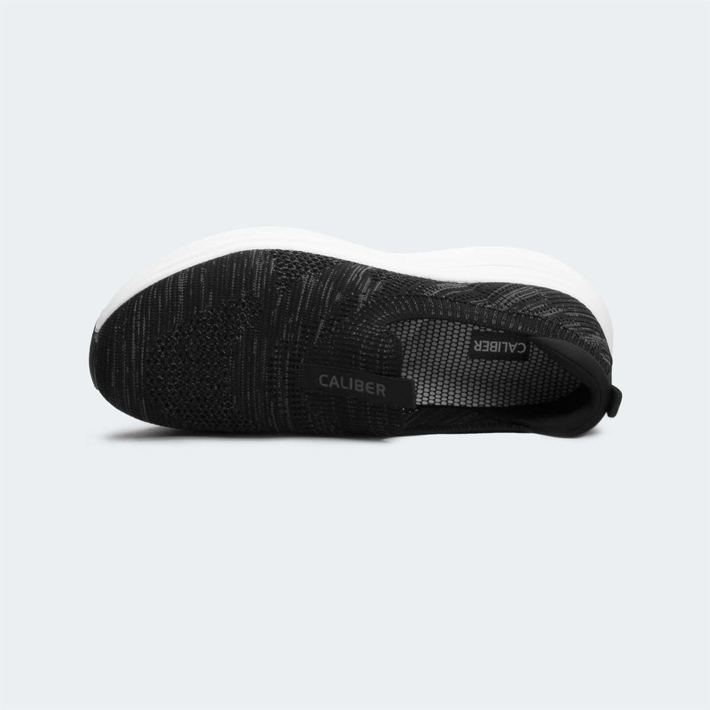 Black Sports Shoes for Men (AEROKNIT 755)