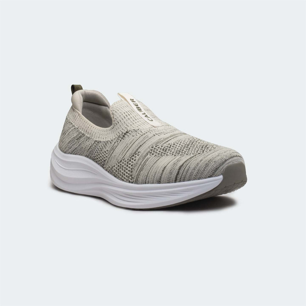 Beige Olive Sports Shoes for Men (AEROKNIT 755)