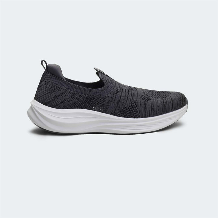 Caliber Shoes Grey Sports Shoes for Men (AEROKNIT 755)