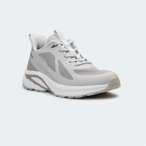 Caliber Shoes Light Grey Sports Shoes for Men (FLUX 756)
