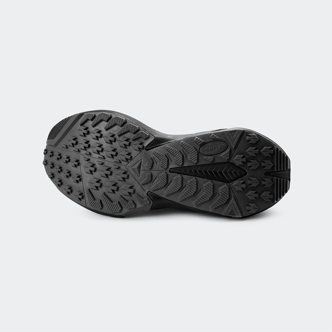 Caliber Shoes Black Sports Shoes for Men (PULSE 759)