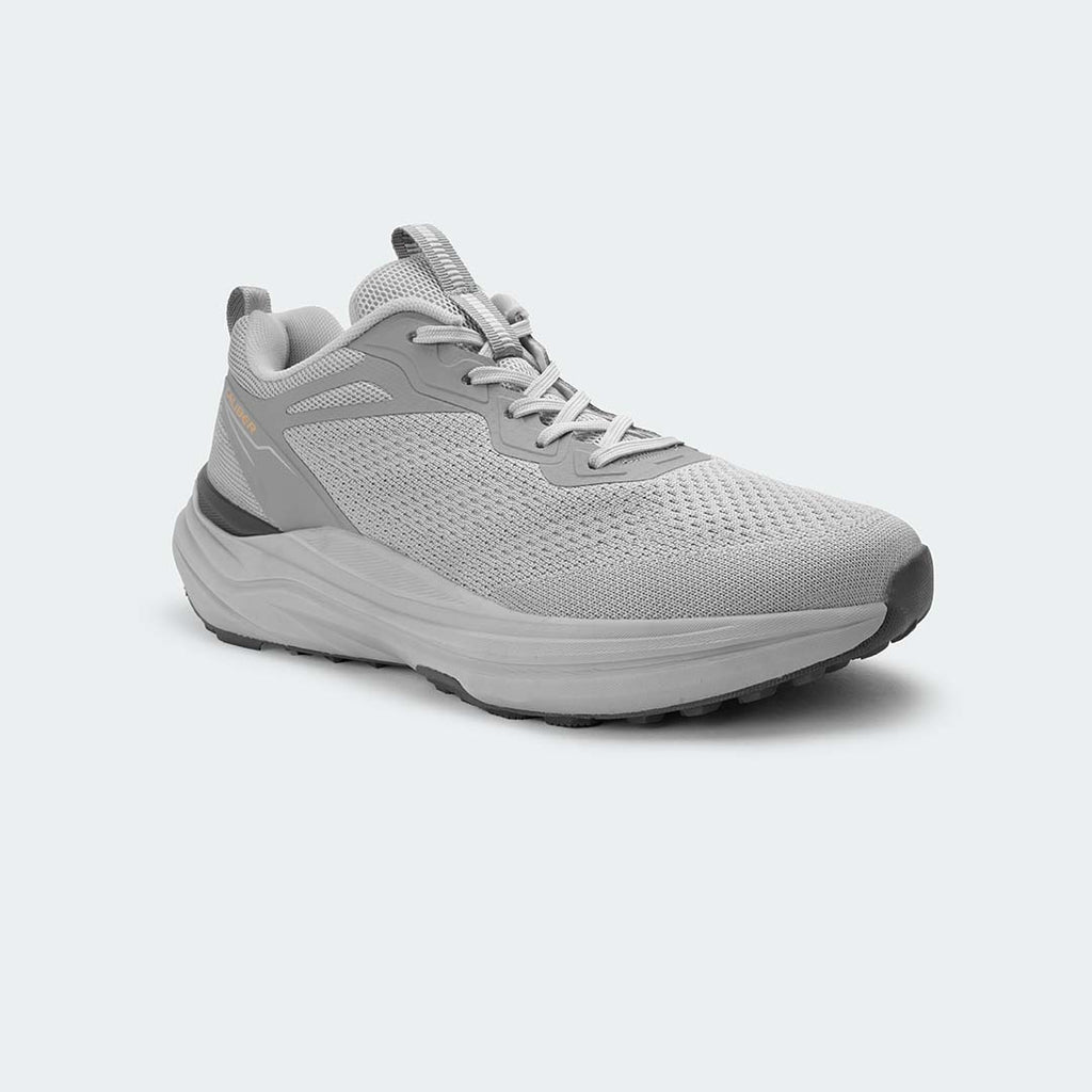 Caliber Shoes Light Grey Sports Shoes for Men (PULSE 759)