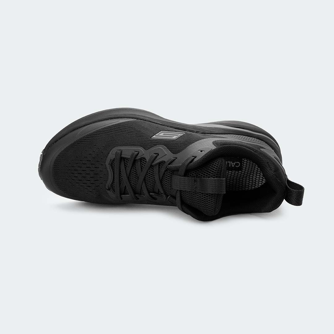 Caliber Shoes Black Sports Shoes for Women (MONORUN 761.W)