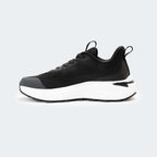 Caliber Shoes Black and White Sports Shoes for Men (VELTRIX 762.2)