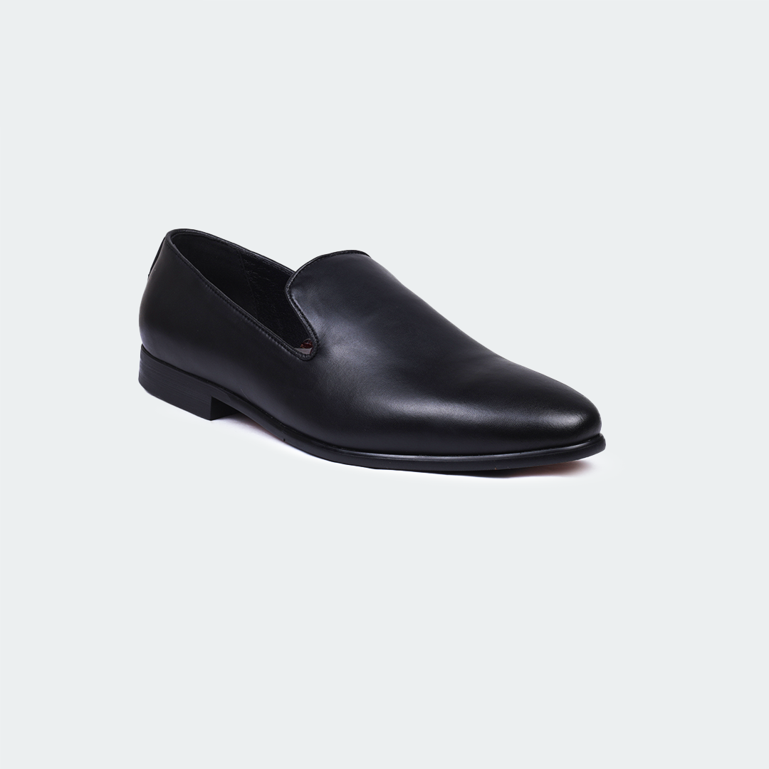Black Slip on Formal Shoes for Men (B 701C)