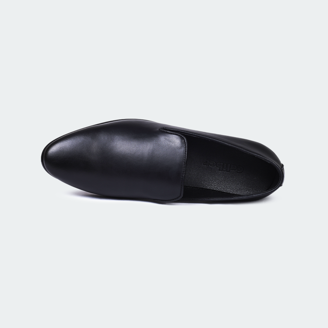 Black Slip on Formal Shoes for Men (B 701C)