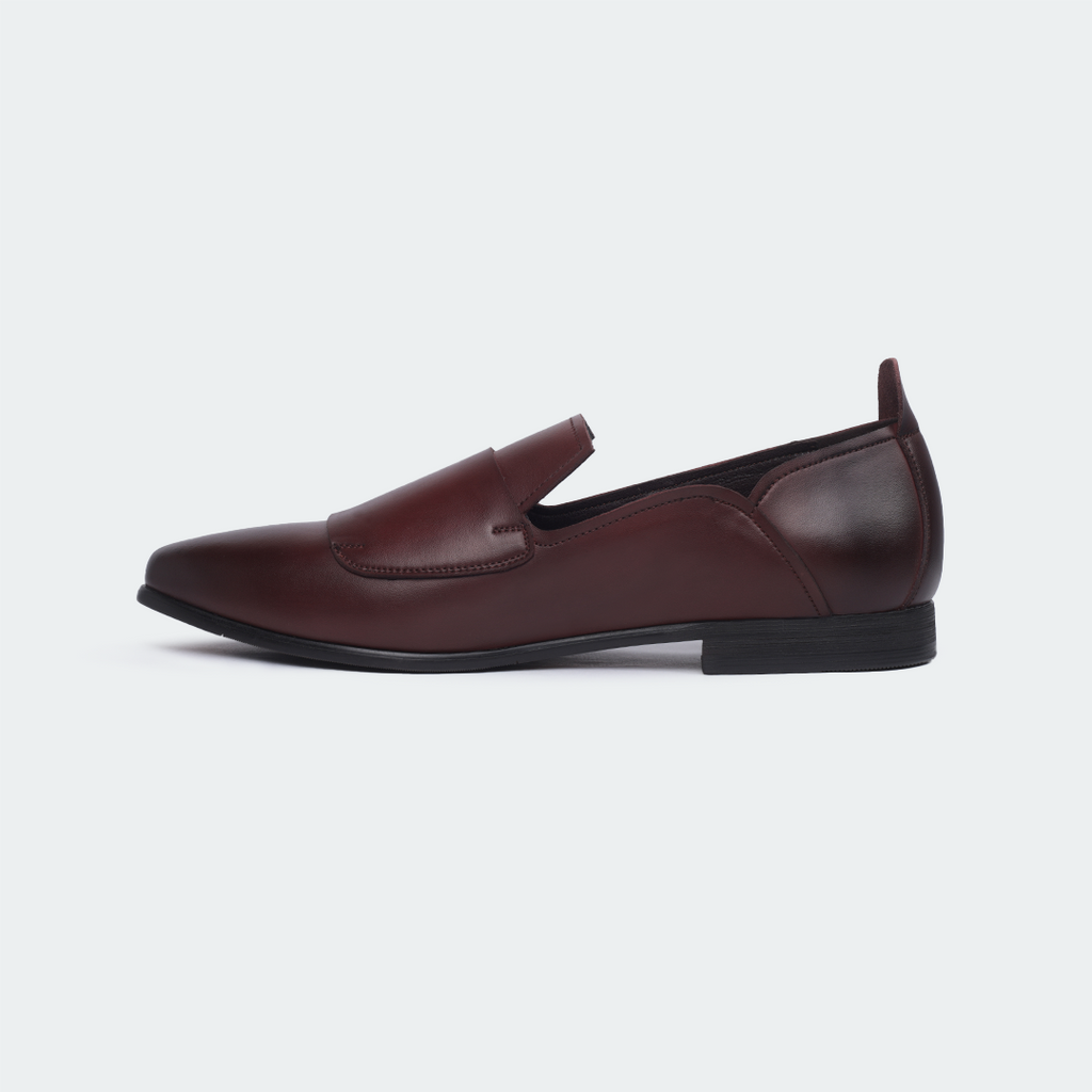 Caliber Shoes Coffee Double Monk Strap Shoes for Men (OPAL B712C)