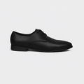Caliber Shoes Black Lace Up Formal Shoes for Men (GRANDEUR B704C)