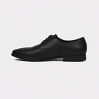 Caliber Shoes Black Lace Up Formal Shoes for Men (GRANDEUR B704C)