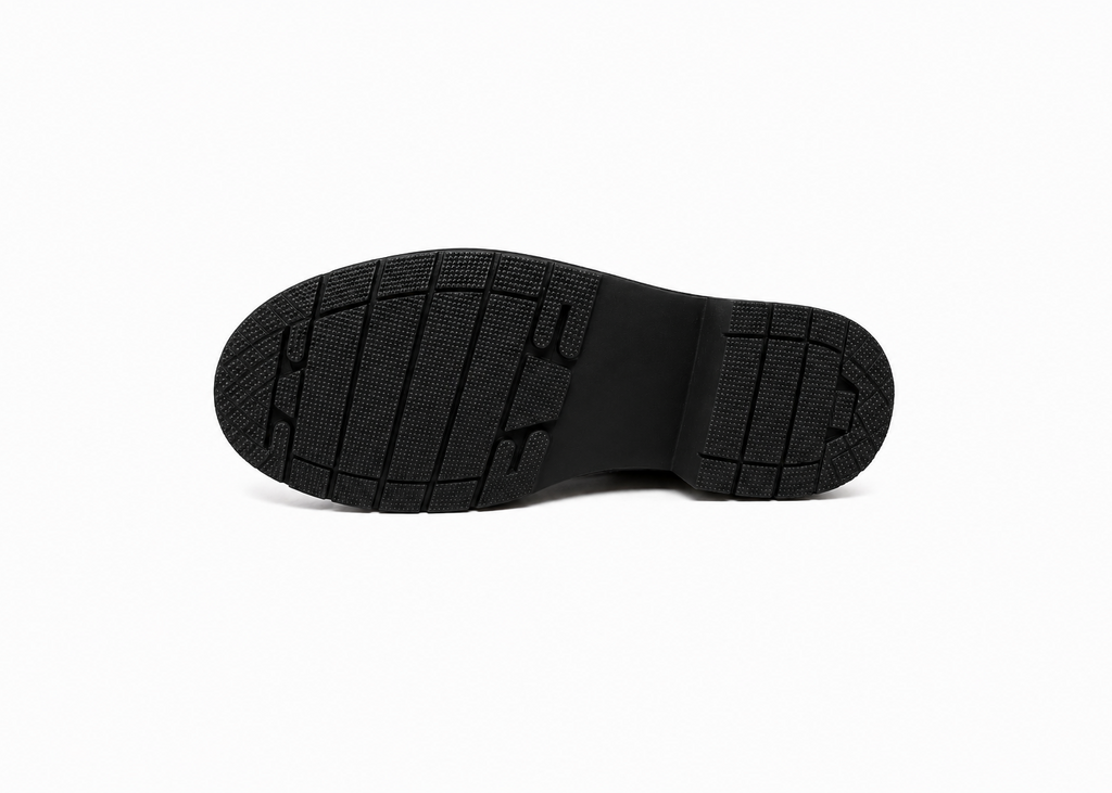 Caliber Shoes Black Formal Shoes for Men (Jude 441C-BLACK) - Caliber Shoes
