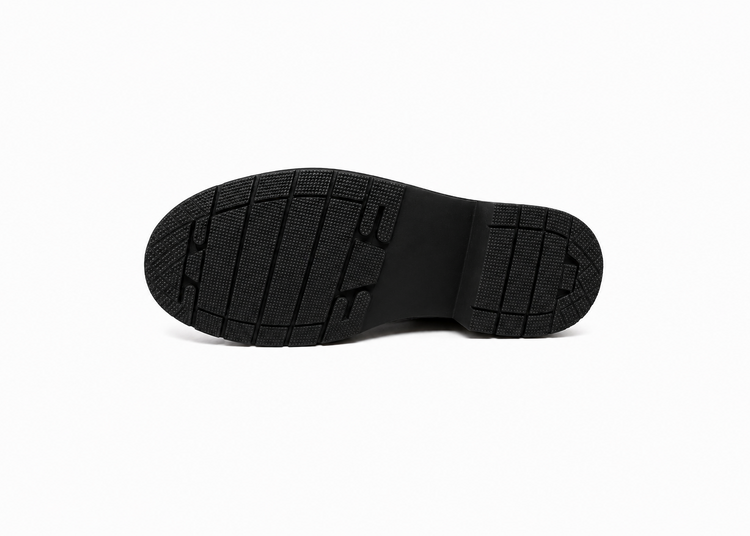 Caliber Shoes Black Formal Shoes for Men (Jude 441C-BLACK) - Caliber Shoes