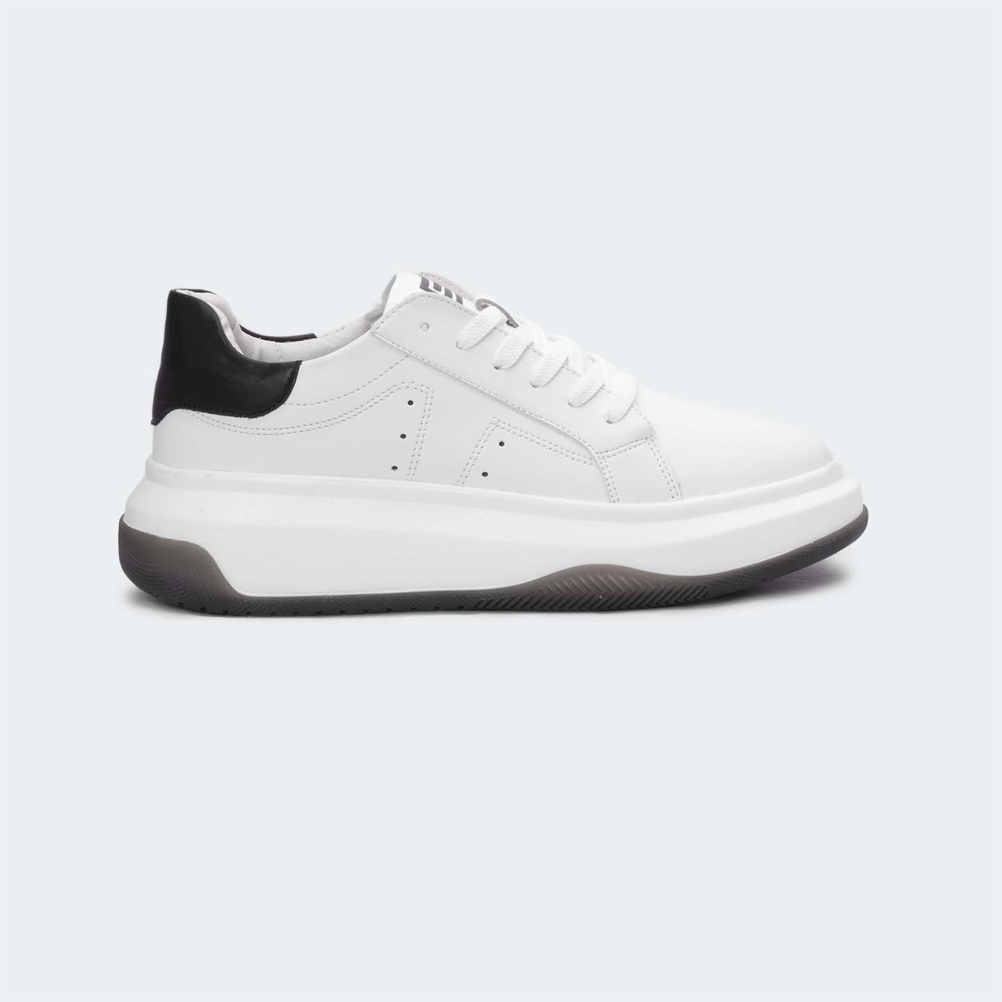 Caliber Shoes White Casual Sneakers For Women ( GWEN 599 )