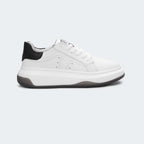 Caliber Shoes White Casual Sneakers for Women (GWEN 599)