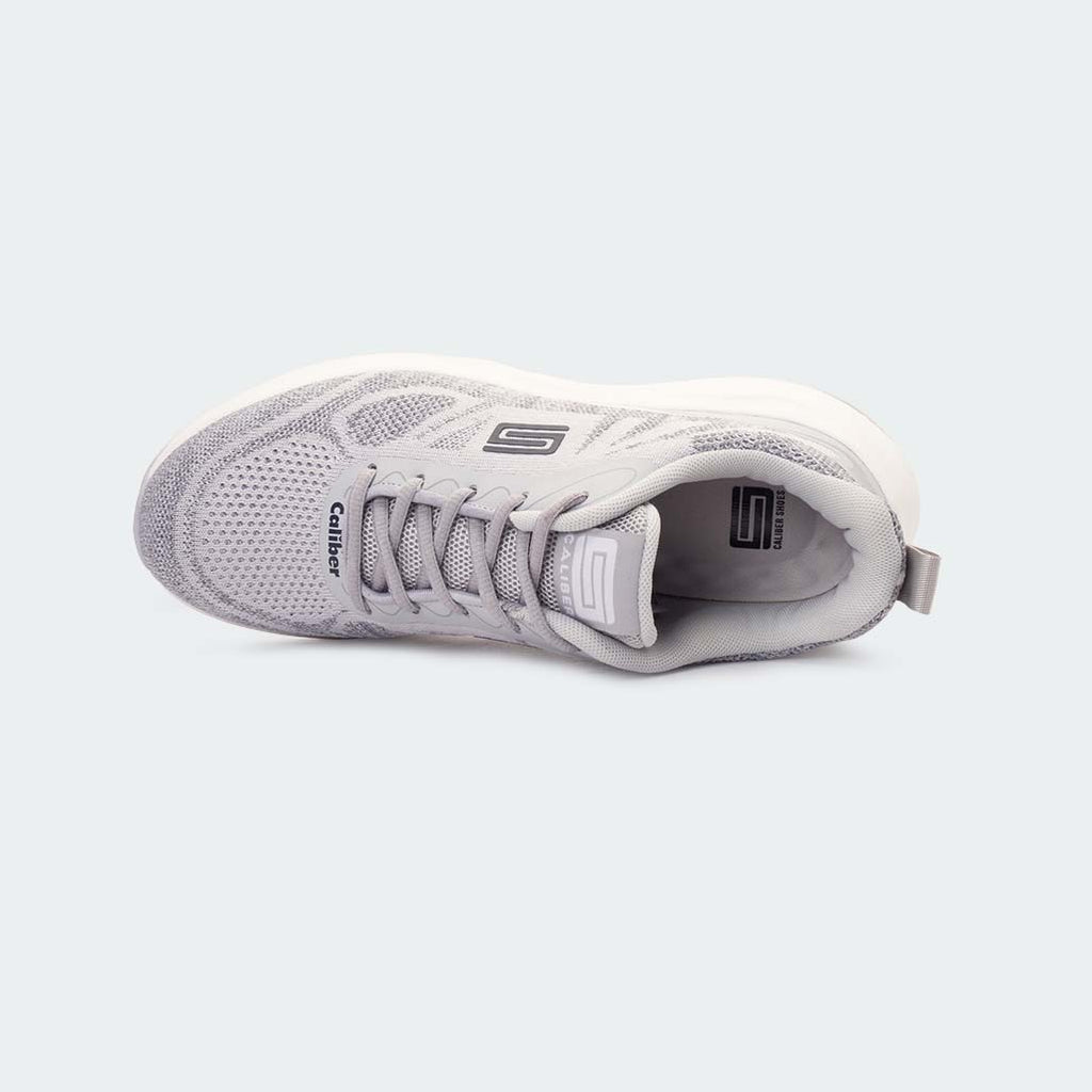 Caliber Shoes Lt-Grey Sport Shoes for Men (Kevin 733)