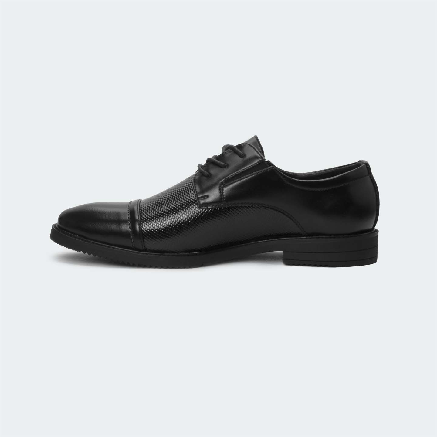 Black Formal Shoes for Men (VALOR T544C)
