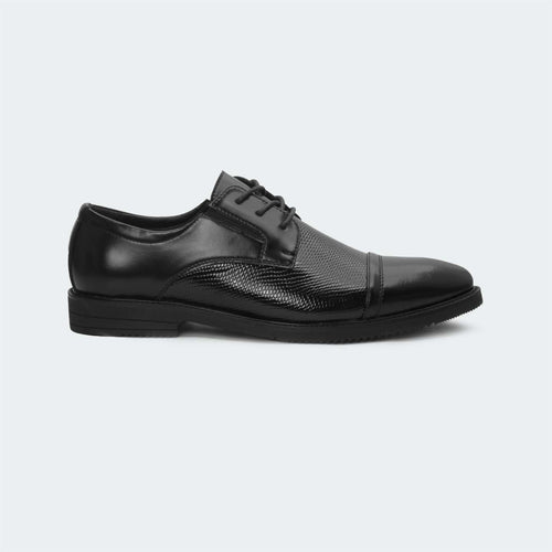 Black Formal Shoes for Men (VALOR T544C)