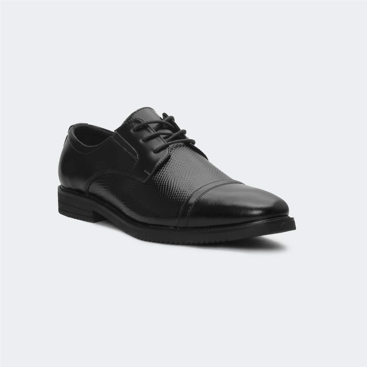 Black Formal Shoes for Men (VALOR T544C)