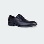 Caliber Shoes Black Lace Up Formal Shoes for Men (CLAUDE Y542C)