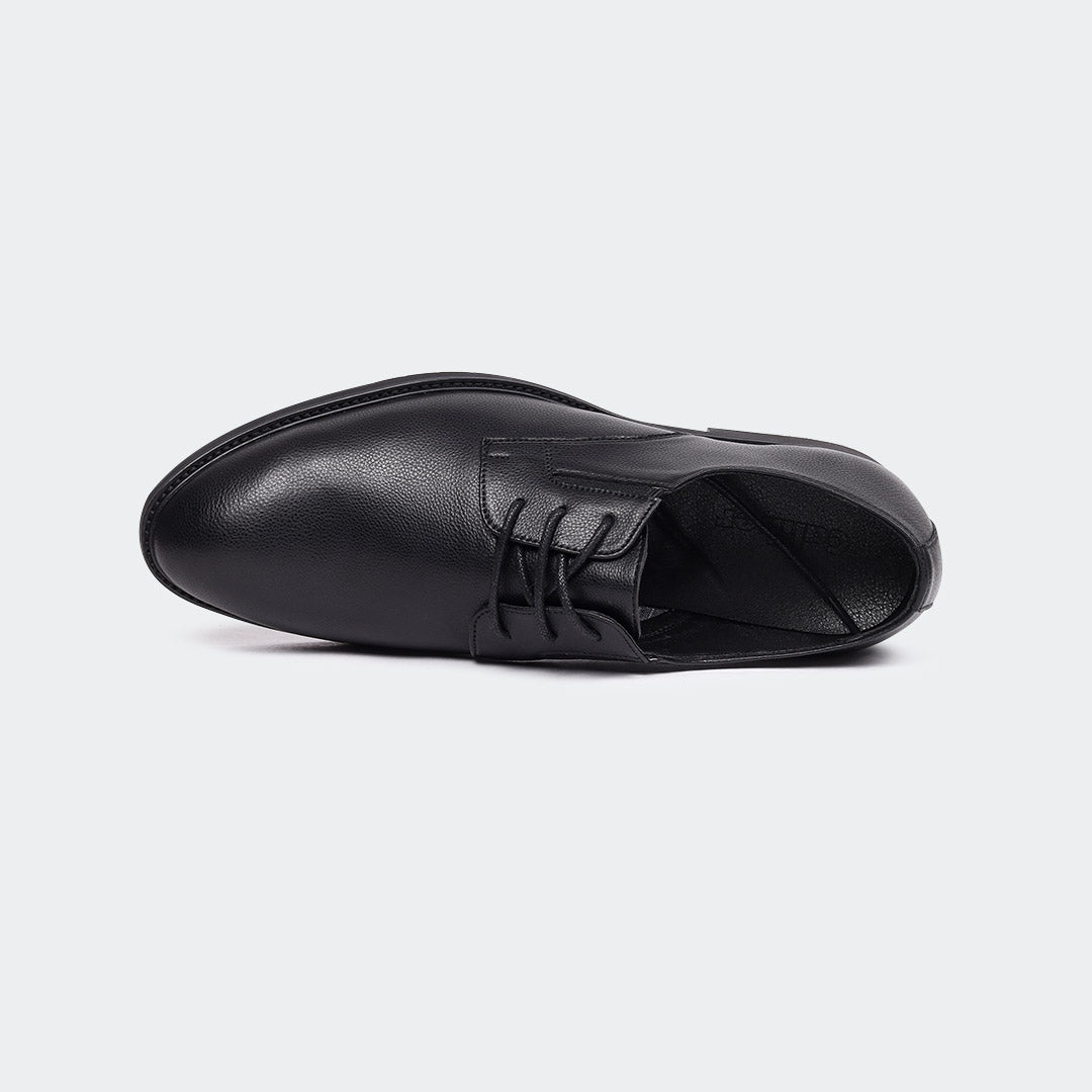Caliber Shoes Black Lace Up Formal Shoes for Men (CLAUDE Y542G)
