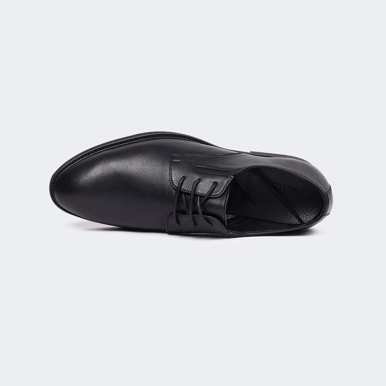 Caliber Shoes Black Lace Up Formal Shoes for Men (CLAUDE Y542G)