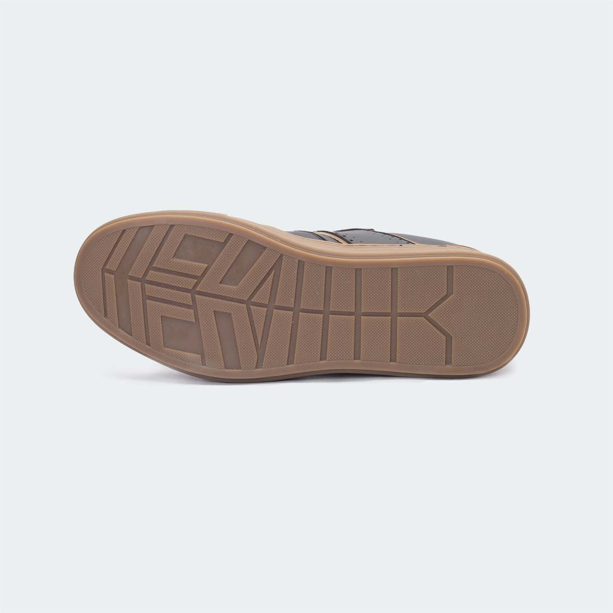 Black/Brown Casual Sneakers for Men (JULIO 563.M) - Caliber Shoes