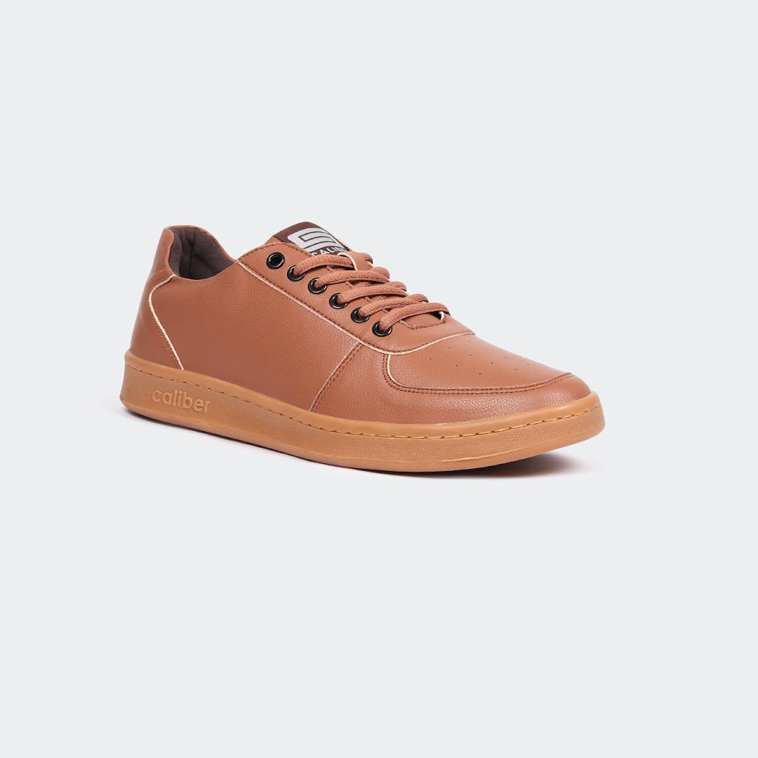 Shop Brown Sneakers for Men Best Price Caliber Shoes UAE
