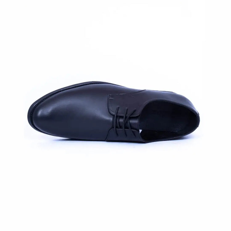 Caliber Shoes Black Lace Up Formal Shoes for Men (A 418 C) - Caliber Shoes