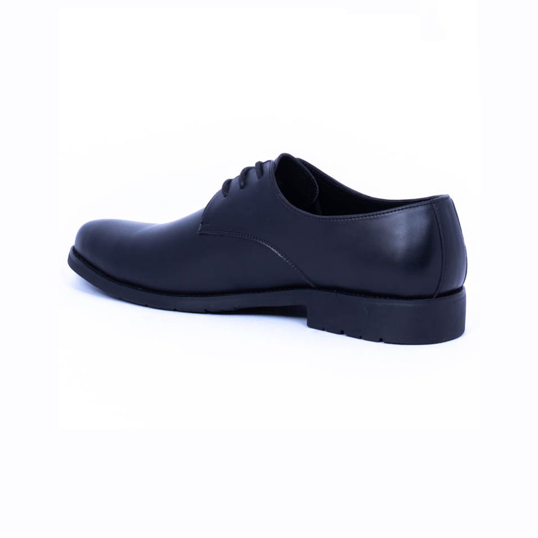 Caliber Shoes Black Lace Up Formal Shoes for Men (A 418 C) - Caliber Shoes